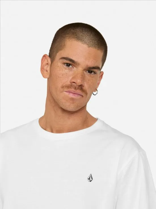 POLERA HOMBRE 7P158-MV LISO WHITE VOLCOM - Imagen 3