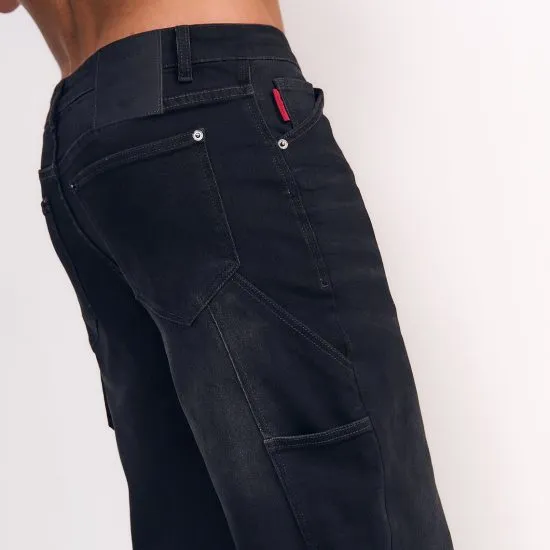 Jeans Hombre Relaxed Carpenter Tiro Alto Caido Ellus - Imagen 4