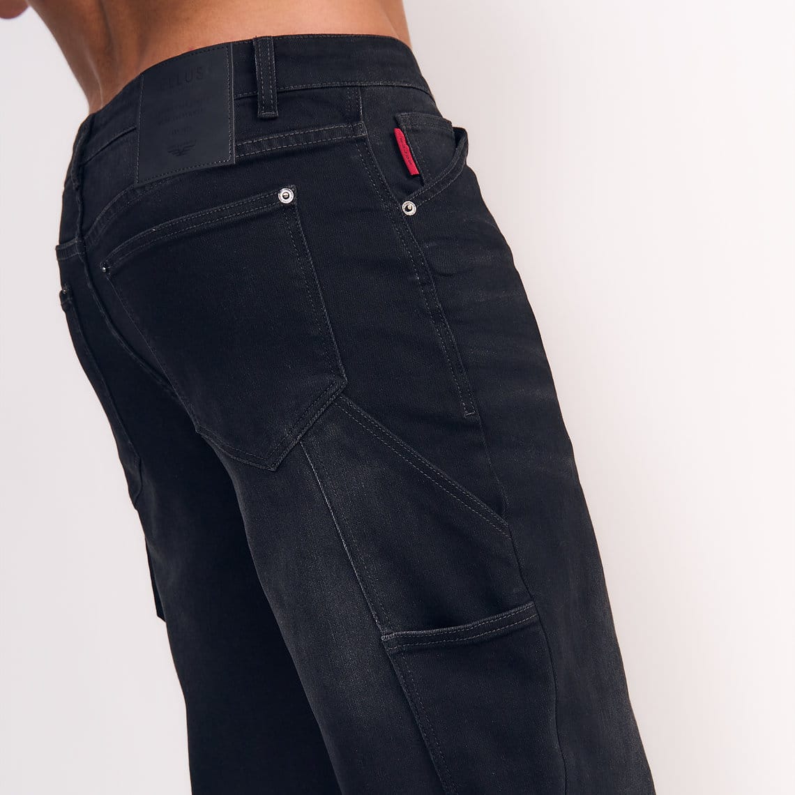 Jeans Hombre Relaxed Carpenter Tiro Alto Caido Ellus - Imagen 4