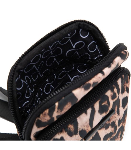 Cartera Mujer Textil Leopardo Print Gacel - Imagen 4