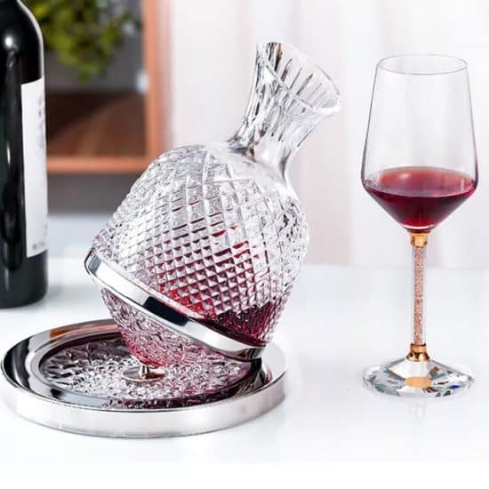 DECANTADOR GIRATORIO CRISTAL COLLECTION - Imagen 3