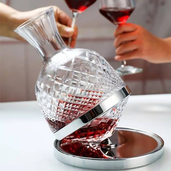 DECANTADOR GIRATORIO CRISTAL COLLECTION - Imagen 4