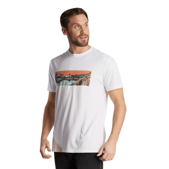 Polera Hombre Logo Lippi Front Print Blanco Lippi - Imagen 2