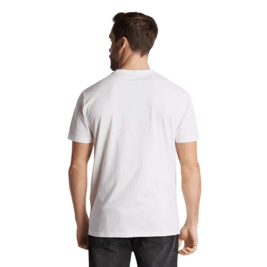 Polera Hombre Logo Lippi Front Print Blanco Lippi - Imagen 3