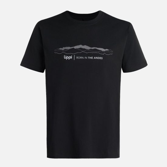 Polera Hombre Logo Lippi Front Print Negro Lippi - Imagen 5