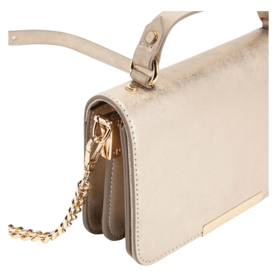 Cartera Mujer Ca5966 Cuero Sintetico Dorado Gacel - Imagen 3