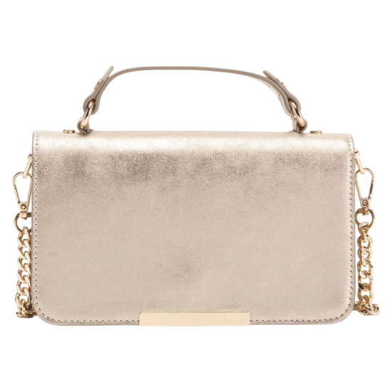 Cartera Mujer Ca5966 Cuero Sintetico Dorado Gacel - Imagen 5