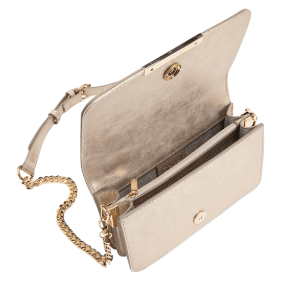 Cartera Mujer Ca5966 Cuero Sintetico Dorado Gacel - Imagen 6