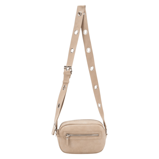 Cartera Bandolera Pequeña Graneado Arena Gacel - Imagen 2