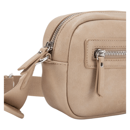 Cartera Bandolera Pequeña Graneado Arena Gacel - Imagen 3