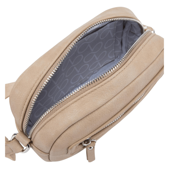 Cartera Bandolera Pequeña Graneado Arena Gacel - Imagen 5