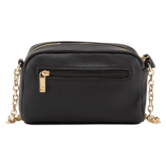 Cartera Bandolera Pequeña Graneado Negro Gacel - Imagen 2