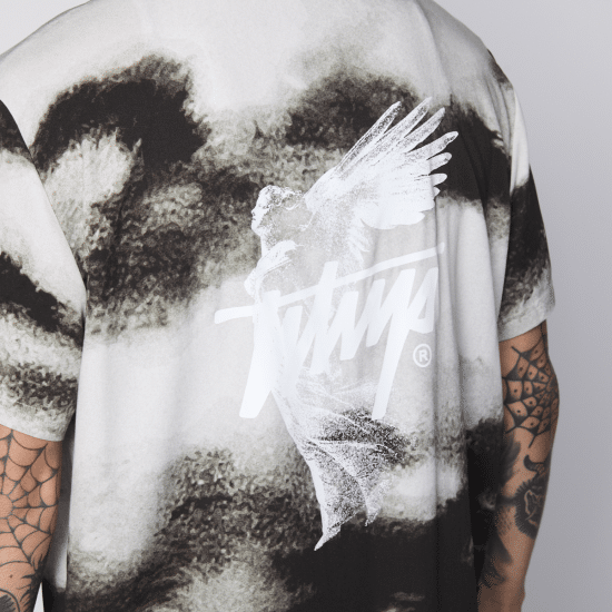 Camisa WhatUp Men Cloudy Angel Black - Imagen 3