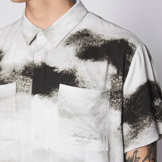 Camisa WhatUp Men Cloudy Angel Black - Imagen 4