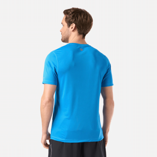 Polera Hombre Core Q-Dry T-Shirt Azulino Lippi - Imagen 3