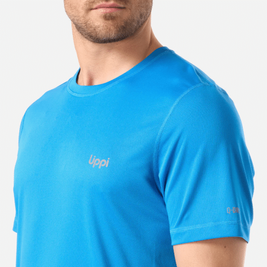 Polera Hombre Core Q-Dry T-Shirt Azulino Lippi - Imagen 4