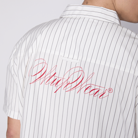 Camisa Hombre Men White Red WhatUp - Imagen 5
