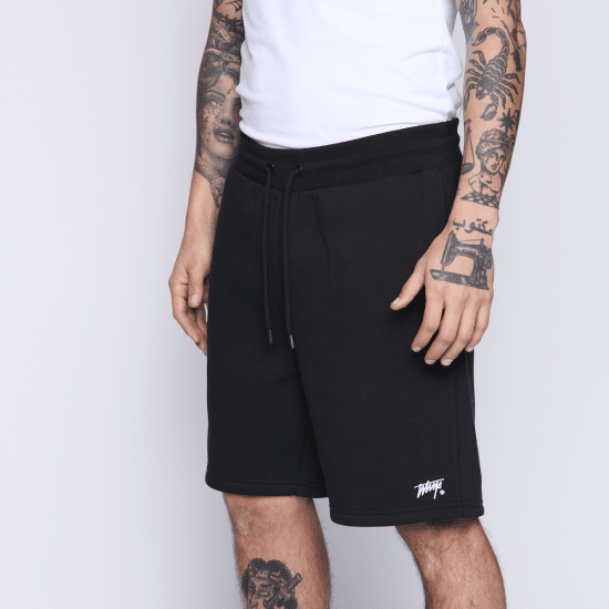 Short de buzo Hombre All Black Whatup - Imagen 2