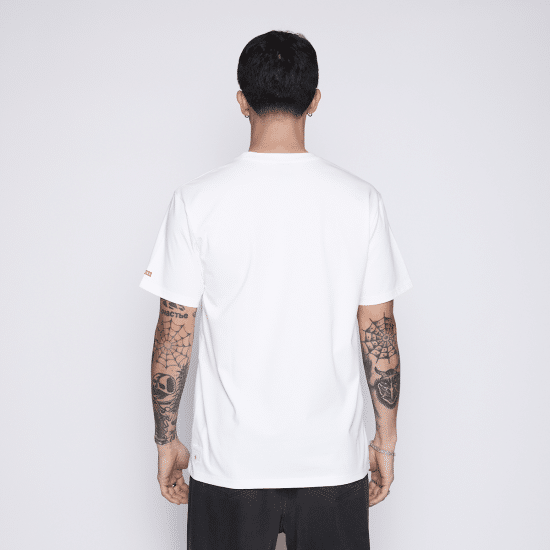 Polera Colo Colo Urbano Hombre Escudo Blanco - Imagen 2
