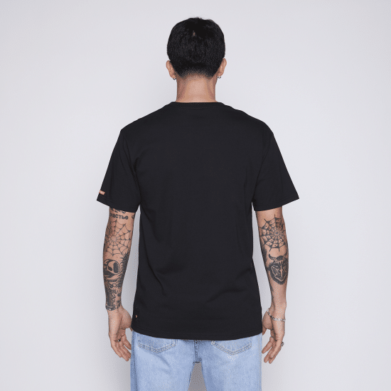 Polera Colo Colo Urbano Hombre Escudo Negro - Imagen 2
