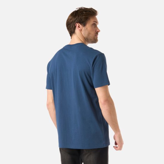 Polera Hombre Logo Lippi Front Print Azul Oscuro Lippi - Imagen 5