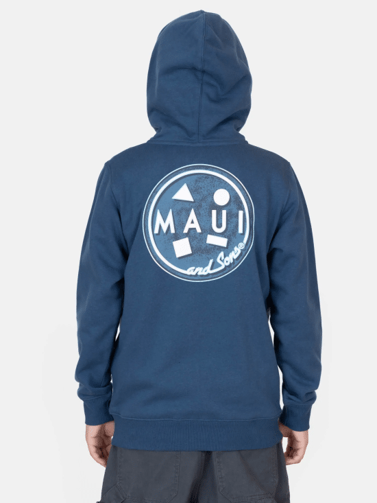 Poleron Juvenil Full Zipper Frost Loop Maui - Imagen 3
