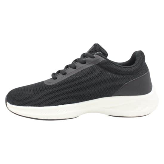 Zapatilla Running Juvenil Lotto Challenge Negra Blanco - Imagen 3
