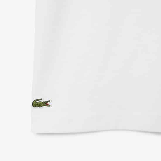 Polera Hombre Blanca Estampado Paris Lacoste - Imagen 7