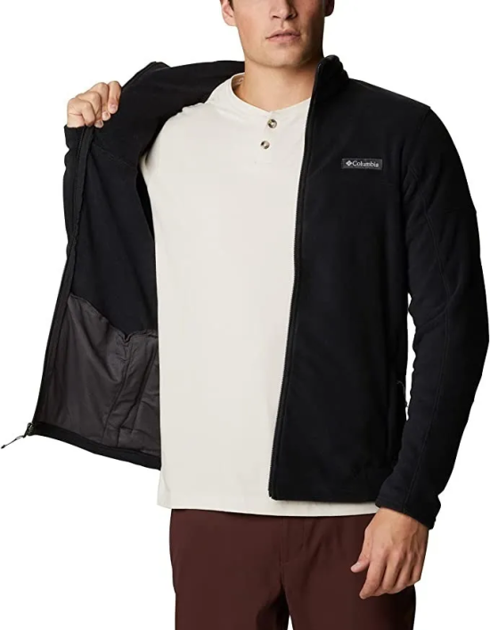 Poleron Hombre Fullzipper Basin Trail Columbia - Imagen 4