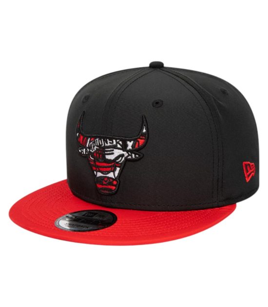 Gorro New Era Chicago Bulls Negro 9FIFTY Infill Black - Imagen 2