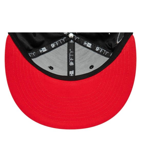 Gorro New Era Chicago Bulls Negro 9FIFTY Infill Black - Imagen 4
