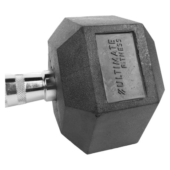 MANCUERNA HEXAGONAL 15 KG ULTIMATE FITNESS - Imagen 3