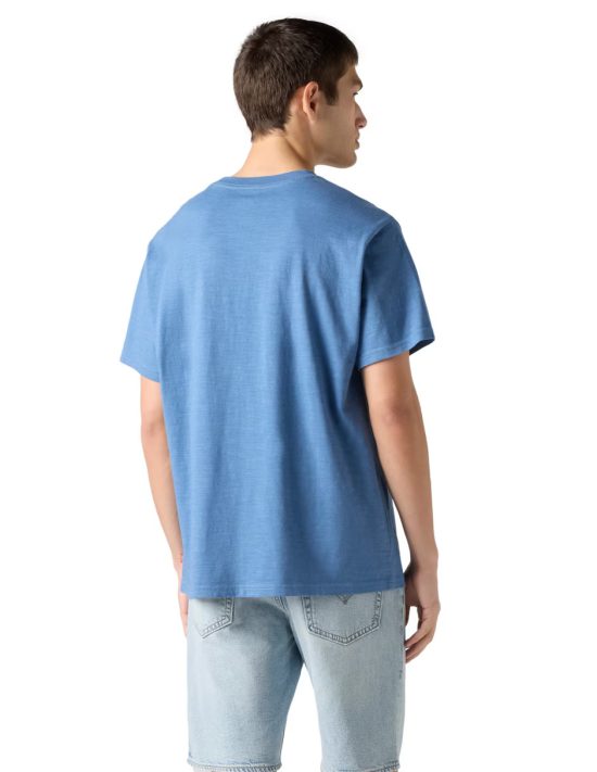 Polera Hombre SS Relaxed Fit Tee Serif Logo Blue Levis - Imagen 2