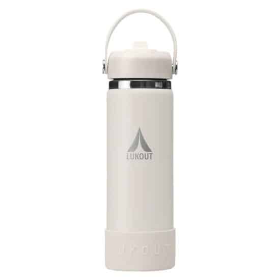 BOTELLA TERMICA BOCA ANCHA 591 ML BOMBILLA CREAM LUKOUT