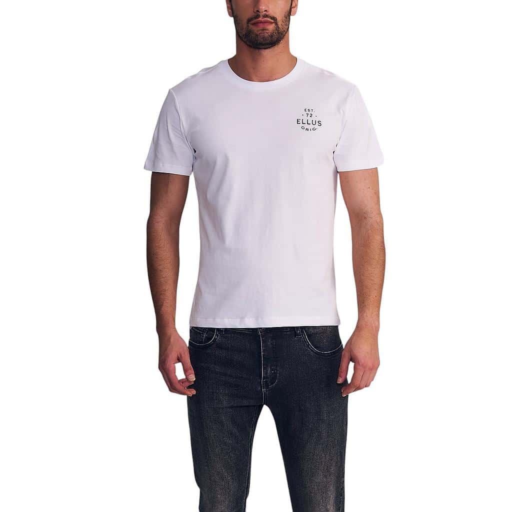 Polera Hombre Silicone Wash 72 Costado Ellus