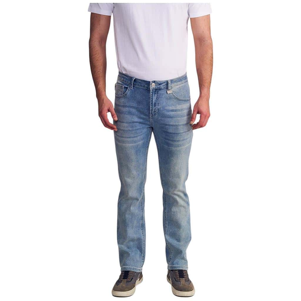 Jeans Hombre Straight Sky Elastic Five Pockets Ellus
