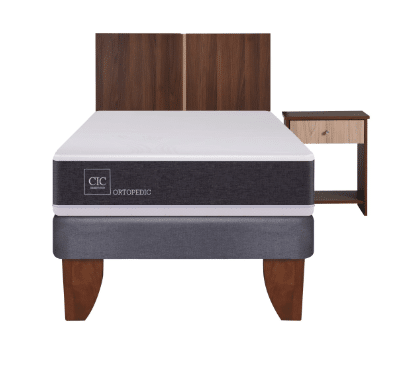 Cama New Ortopedic 1.5P Set Stylo CIC