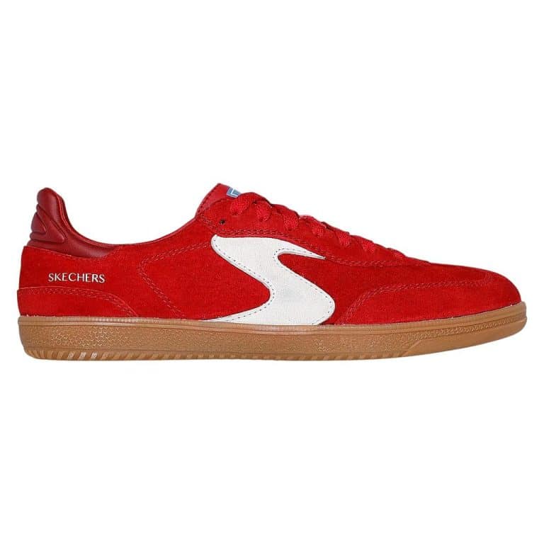 Zapatilla Mujer Hotshot Varsity Crew Red Skechers