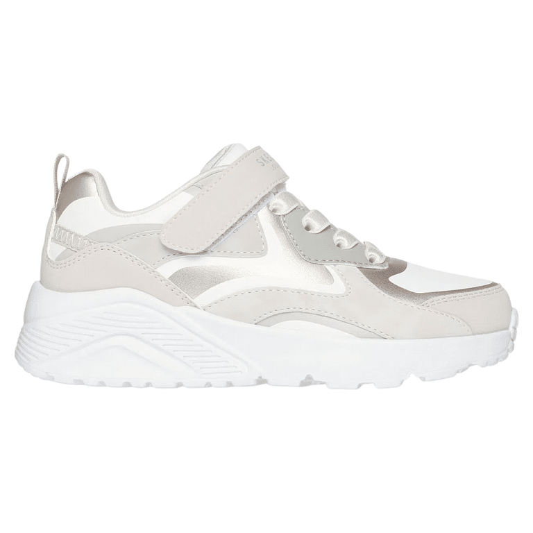 Zapatilla Niña Uno Lite Metallic Burst Nat Skechers