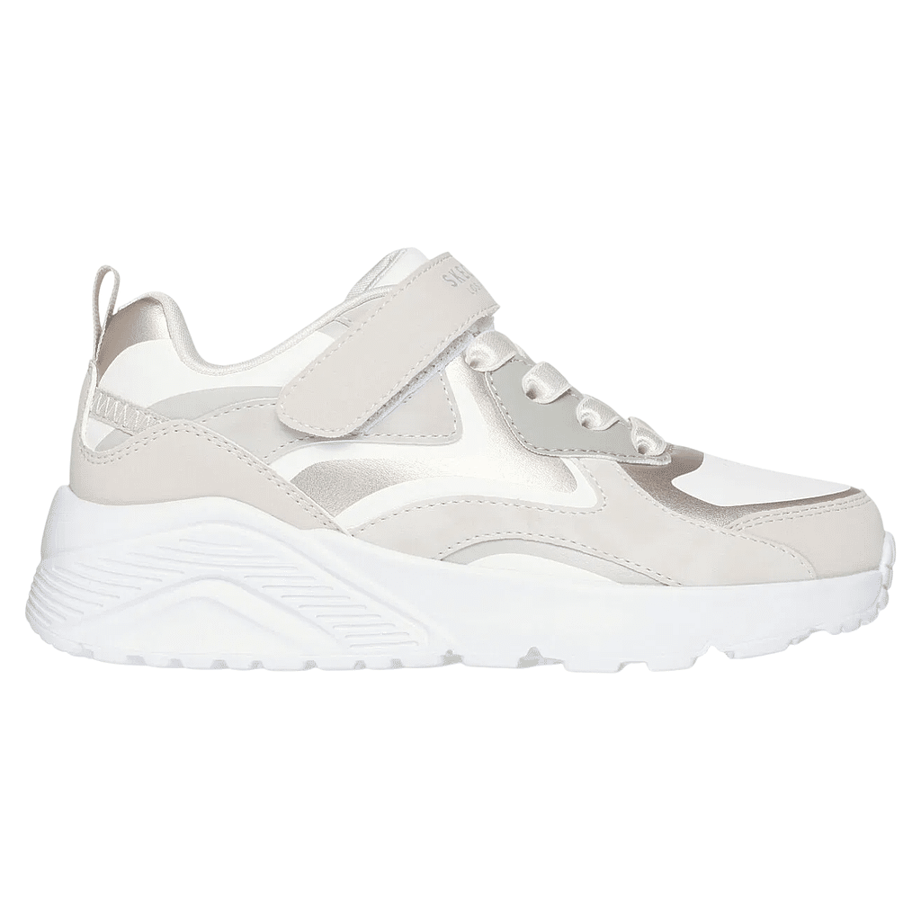 Zapatilla Niña Uno Lite Metallic Burst Nat Skechers