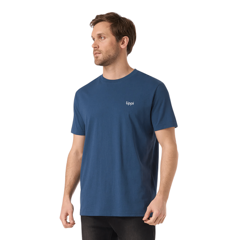 Polera Hombre Ulmo T-Shirt Azul Oscuro Lippi