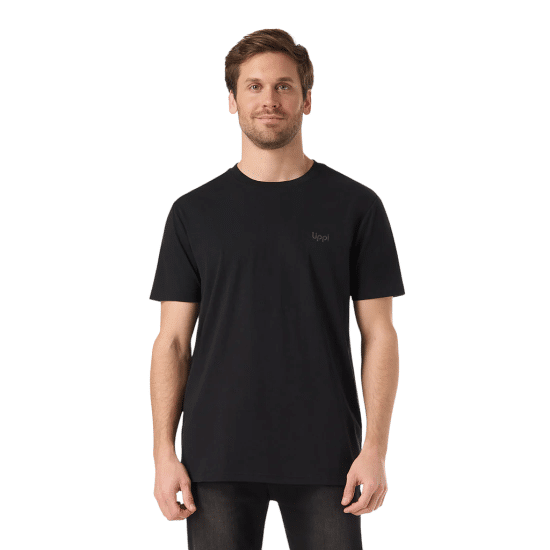 Polera Hombre Ulmo T-Shirt Negro Lippi