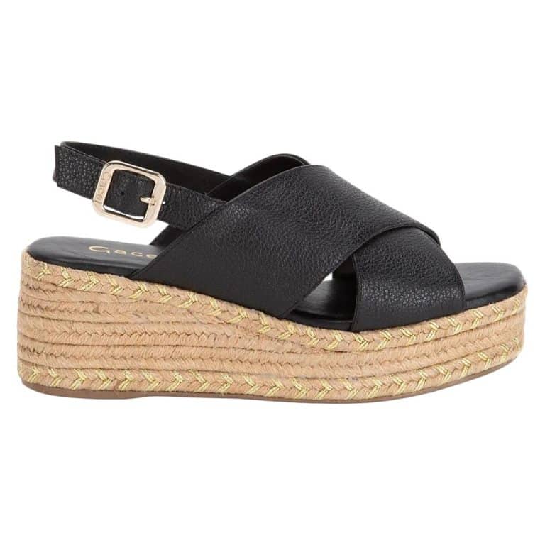 Sandalia Mujer Floater Off Black Coni Gacel