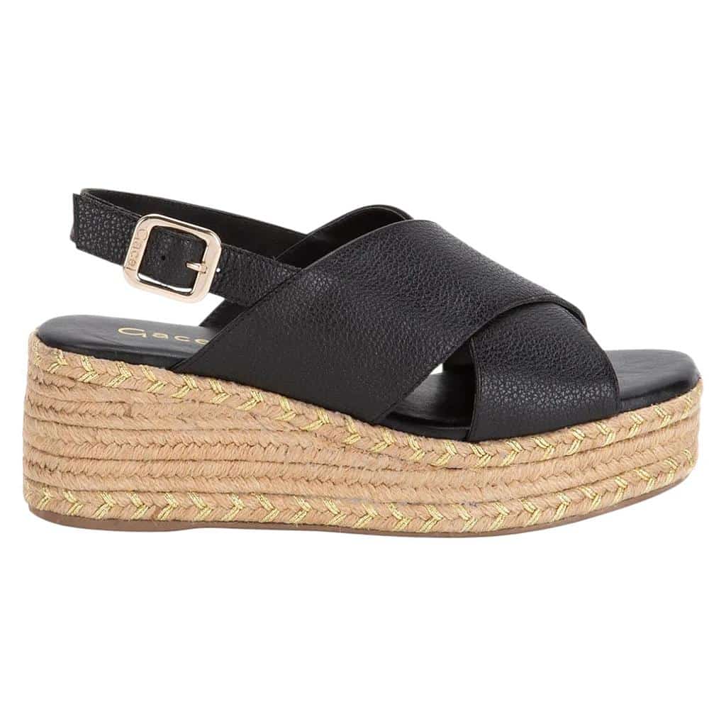Sandalia Mujer Floater Off Black Coni Gacel