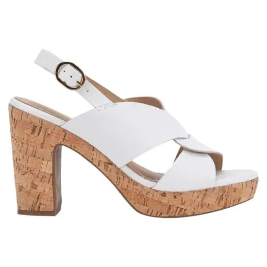 Sandalia Mujer Floater Blanco Alana Gacel