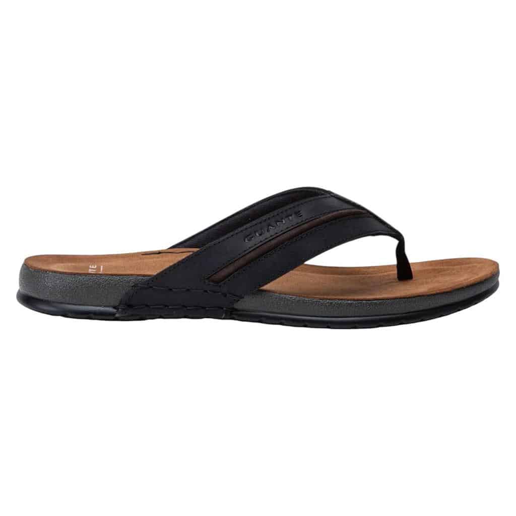 Sandalia Abierta Hombre Texas Negro Alicante Guante