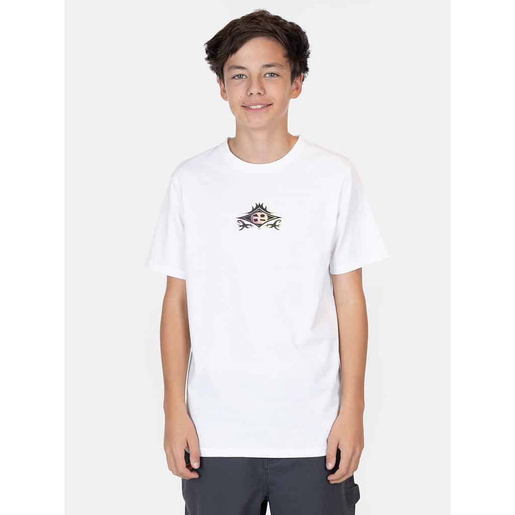 POLERA INFANTIL 5P329-MV LISO WHITE MAUI