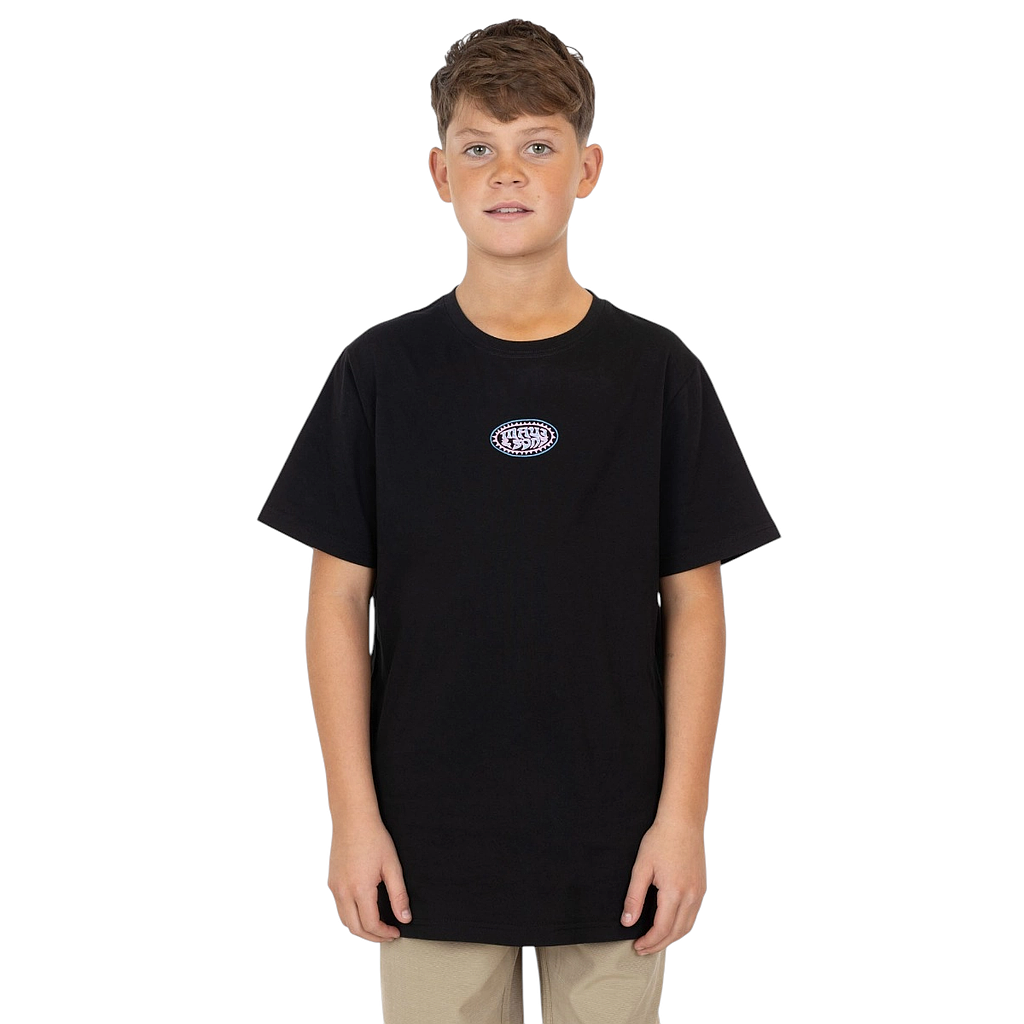 POLERA INFANTIL 5P333-MV LISO NEGRO MAUI