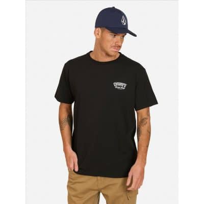 POLERA HOMBRE 7P130-MV LISO BLACK VOLCOM