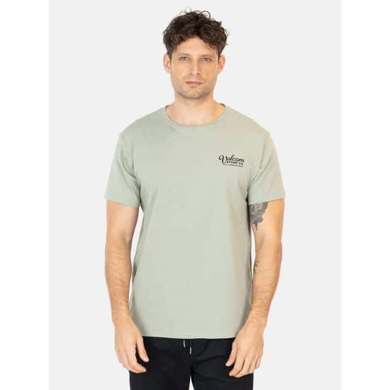 POLERA HOMBRE 7P132-MV LISO GREEN VOLCOM